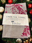 Helen Round Tea Towel - Christmas