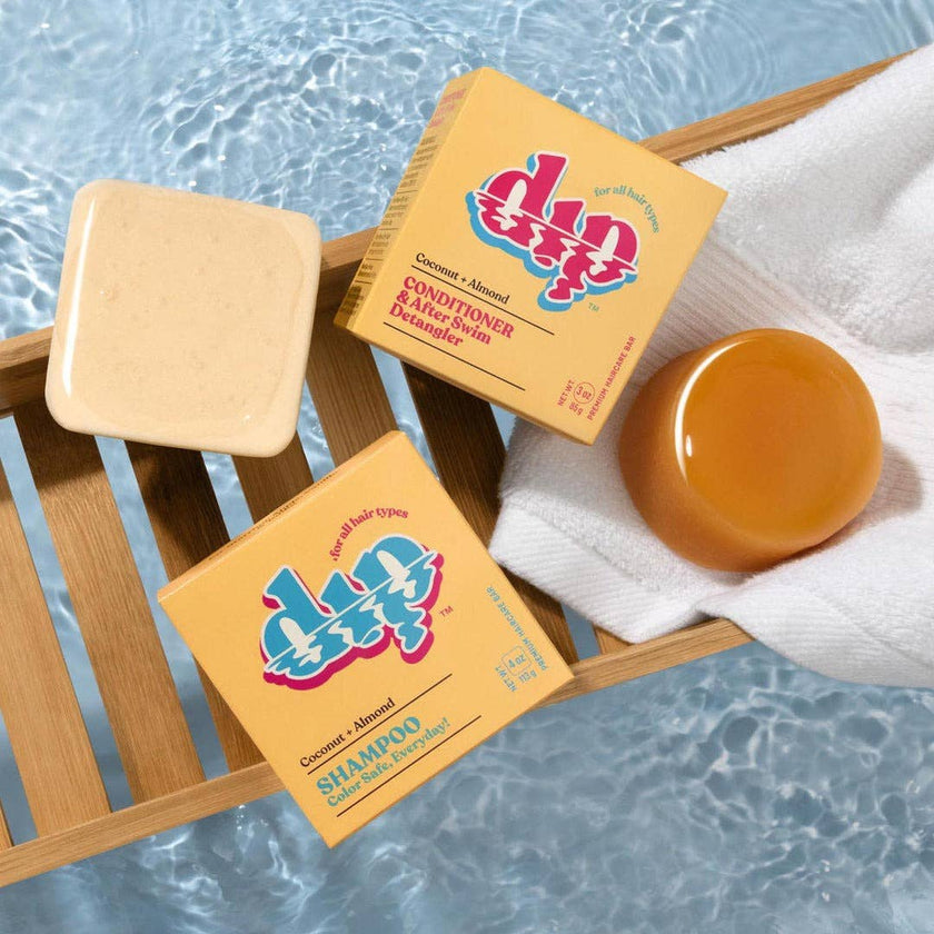 Dip Color Safe Shampoo Bar for Every Day - Coconut & Almond