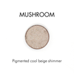 Zerra & Co. Pressed Mineral Eyeshadow: Mushroom
