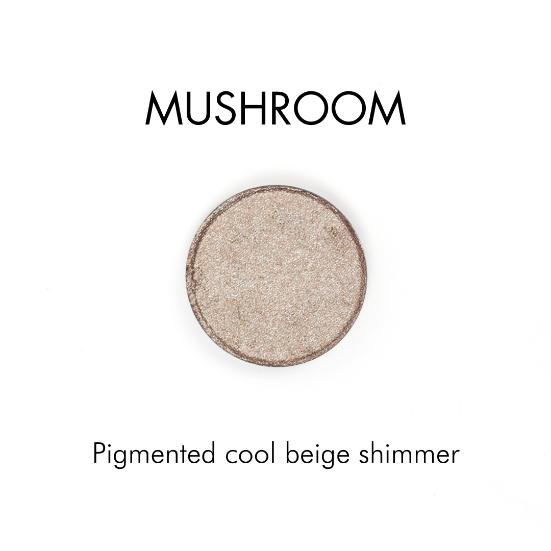 Zerra & Co. Pressed Mineral Eyeshadow: Mushroom