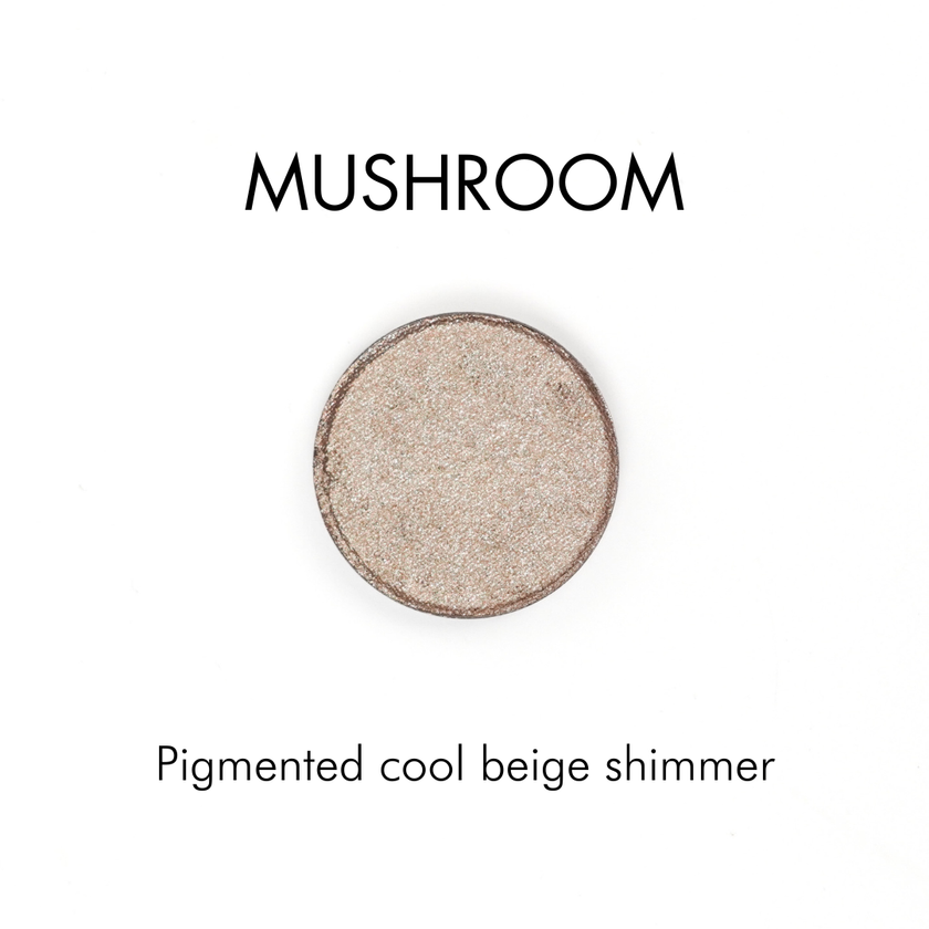 Zerra & Co. Pressed Mineral Eyeshadow: Mushroom
