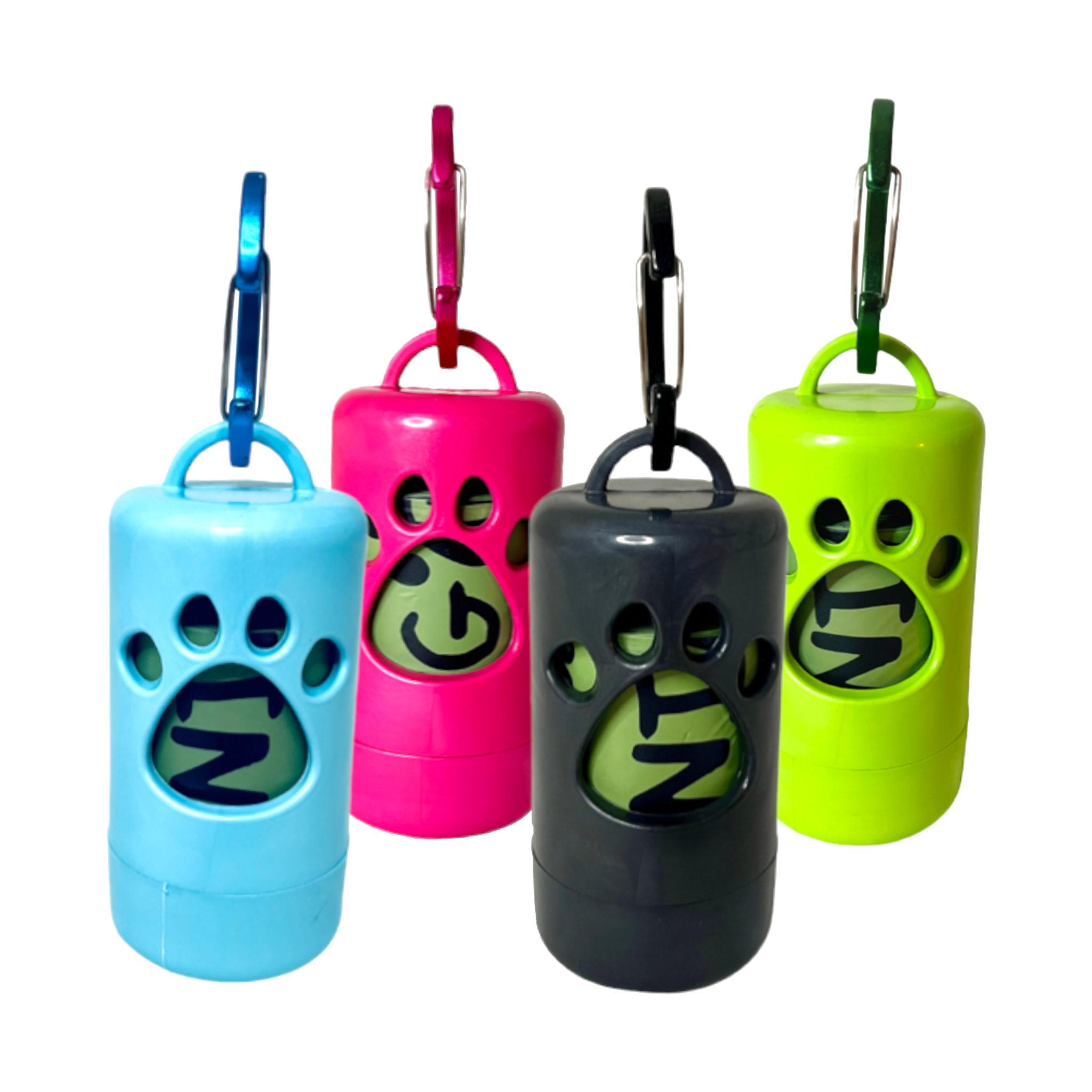 Giving Paws Compostable Poop Bag Dispenser: Pink