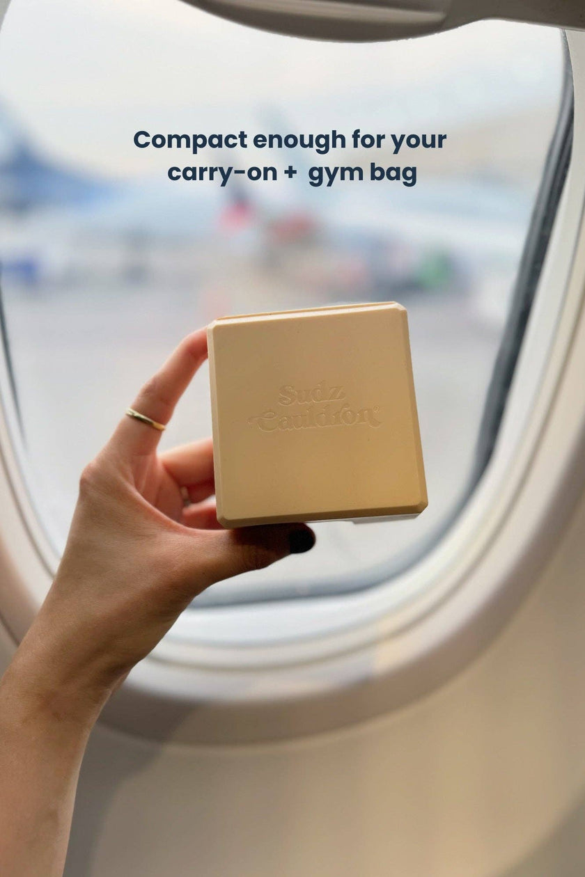 Sudz Cauldron Travel Case: Nude