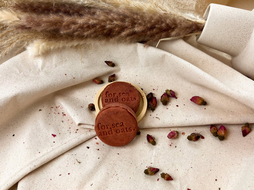 for sea and oats Rosé Shea Oats pH-Balanced Solid Facial Cleanser