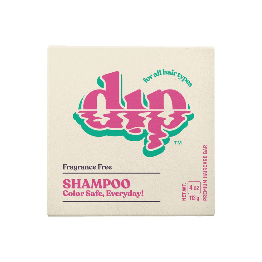 Dip Shampoo Bar: Color Safe, Everyday - Fragrance Free: 4 oz
