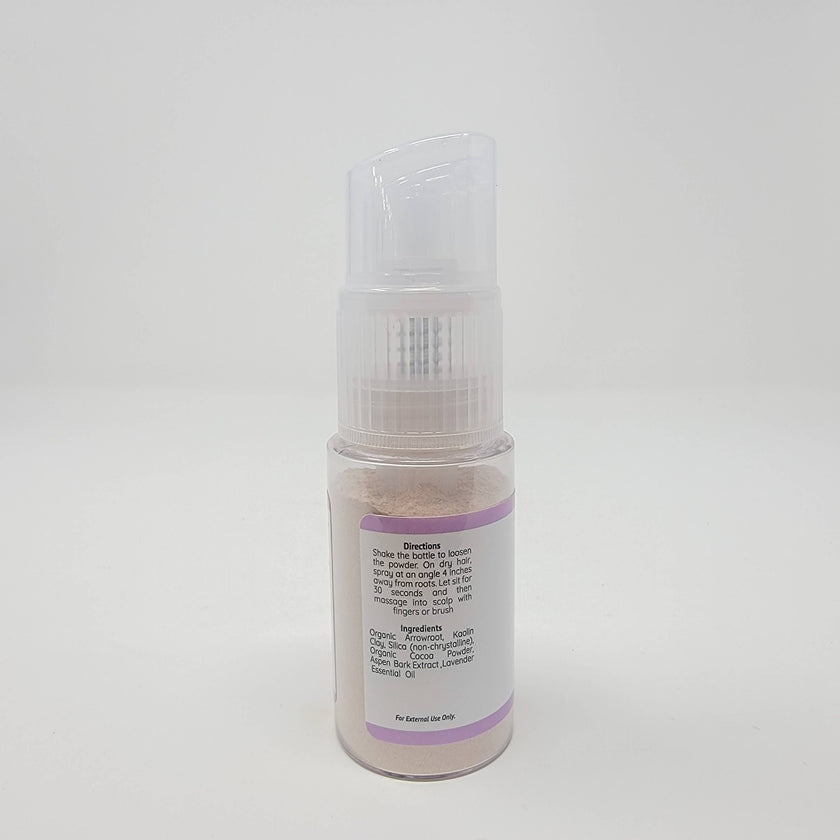 The Yellow Bird Lavender Dry Shampoo Bottle
