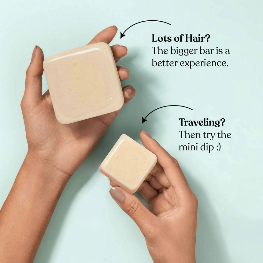 Mini Dip Shampoo Bar: Color Safe, Everyday - Mimosa & Sandalwood: 0.75 oz