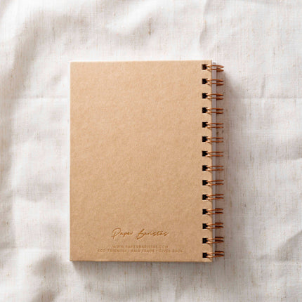 Paper Baristas Grey Recycled Handmade Paper Journal