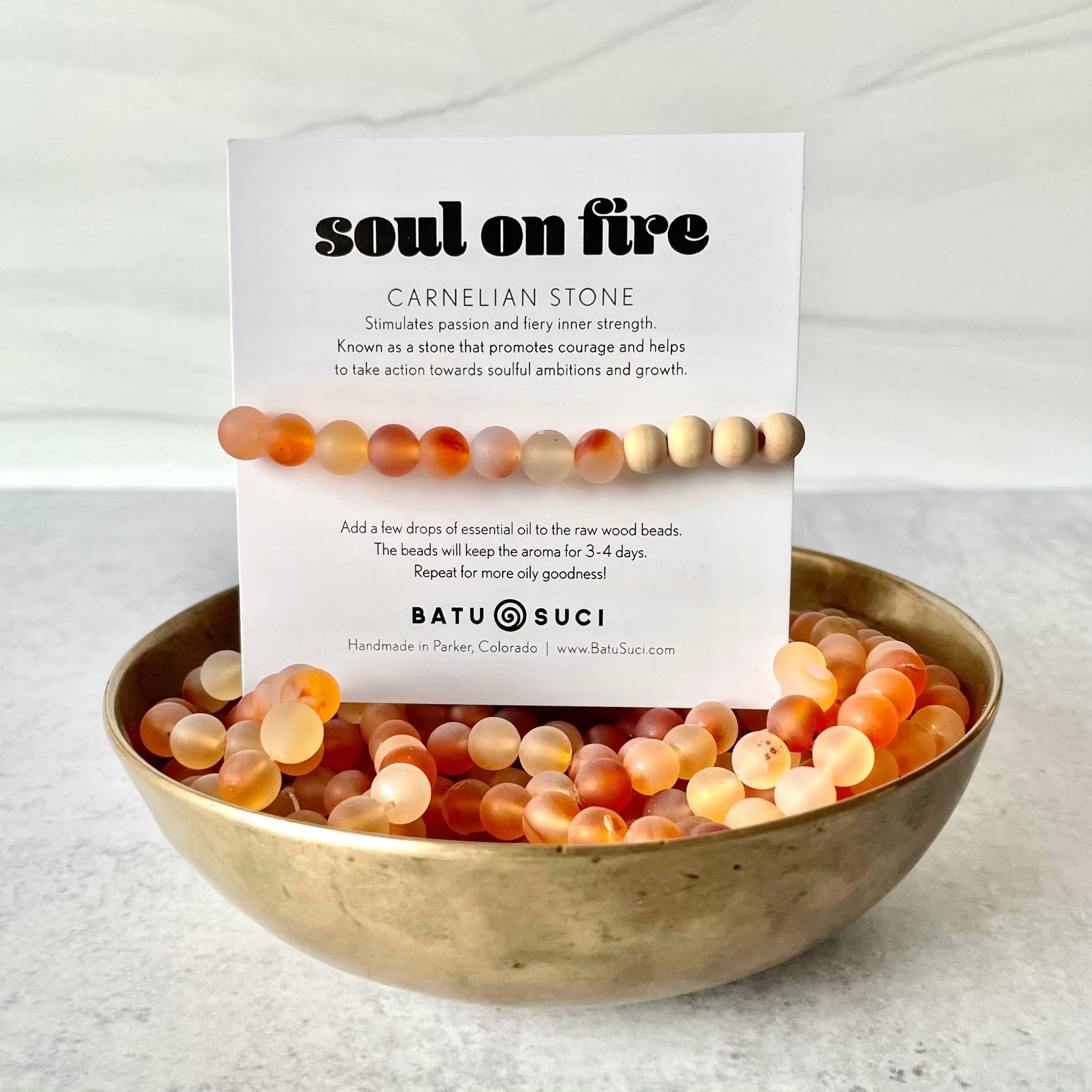 Batu Suci Soul on Fire Diffuser Bracelet