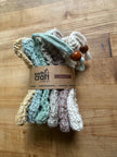 Sisal Soap Saver Bags (Set of 6) - Earthtone