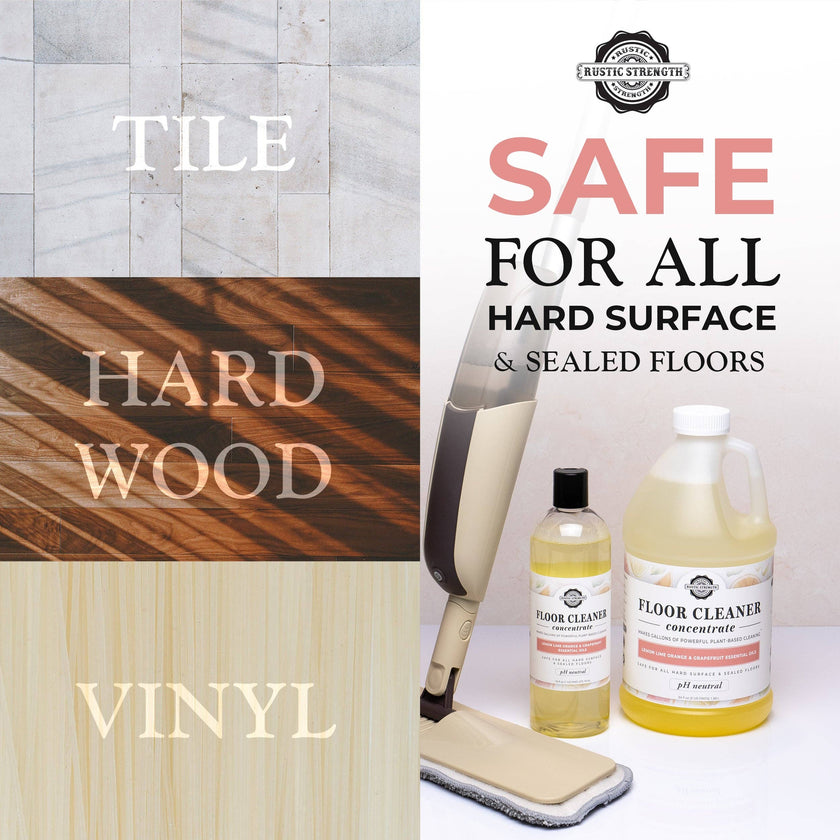 Floor Cleaner Concentrate: Rosemary Peppermint Tea Tree
