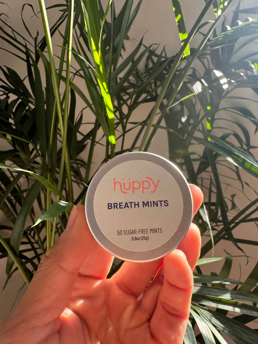 Huppy Breath Mints Tin