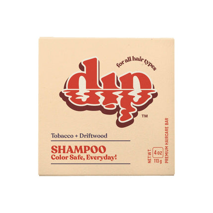 Dip Color Safe Shampoo Bar for Every Day - Tobacco & Driftwood