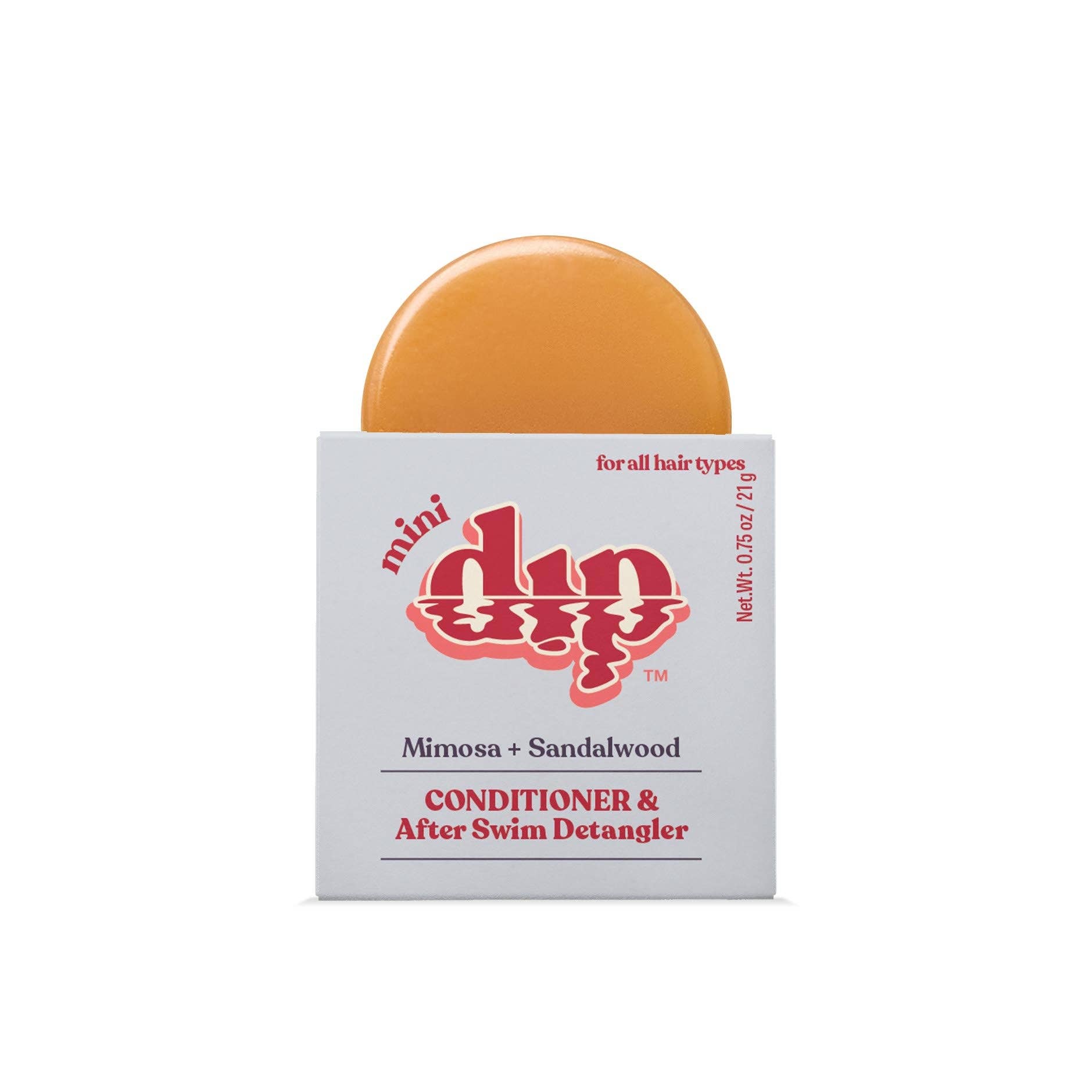 Mini Dip Conditioner & After Swim Detangler - Mimosa & Sandalwood: 0.75 oz
