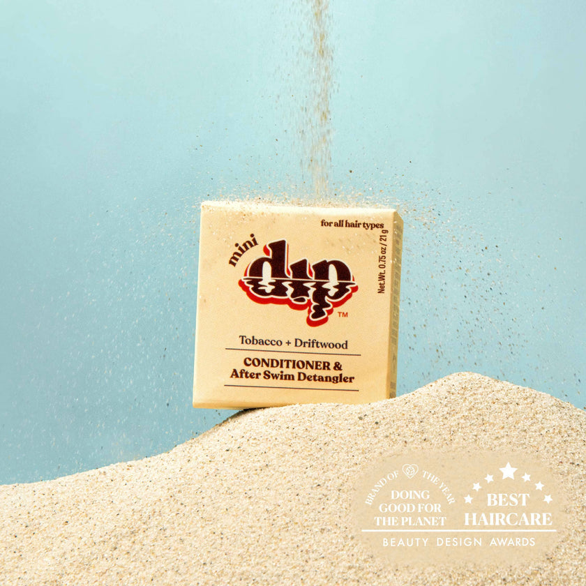 Mini Dip Conditioner & After Swim Detangler - Tobacco & Driftwood: 0.75 oz