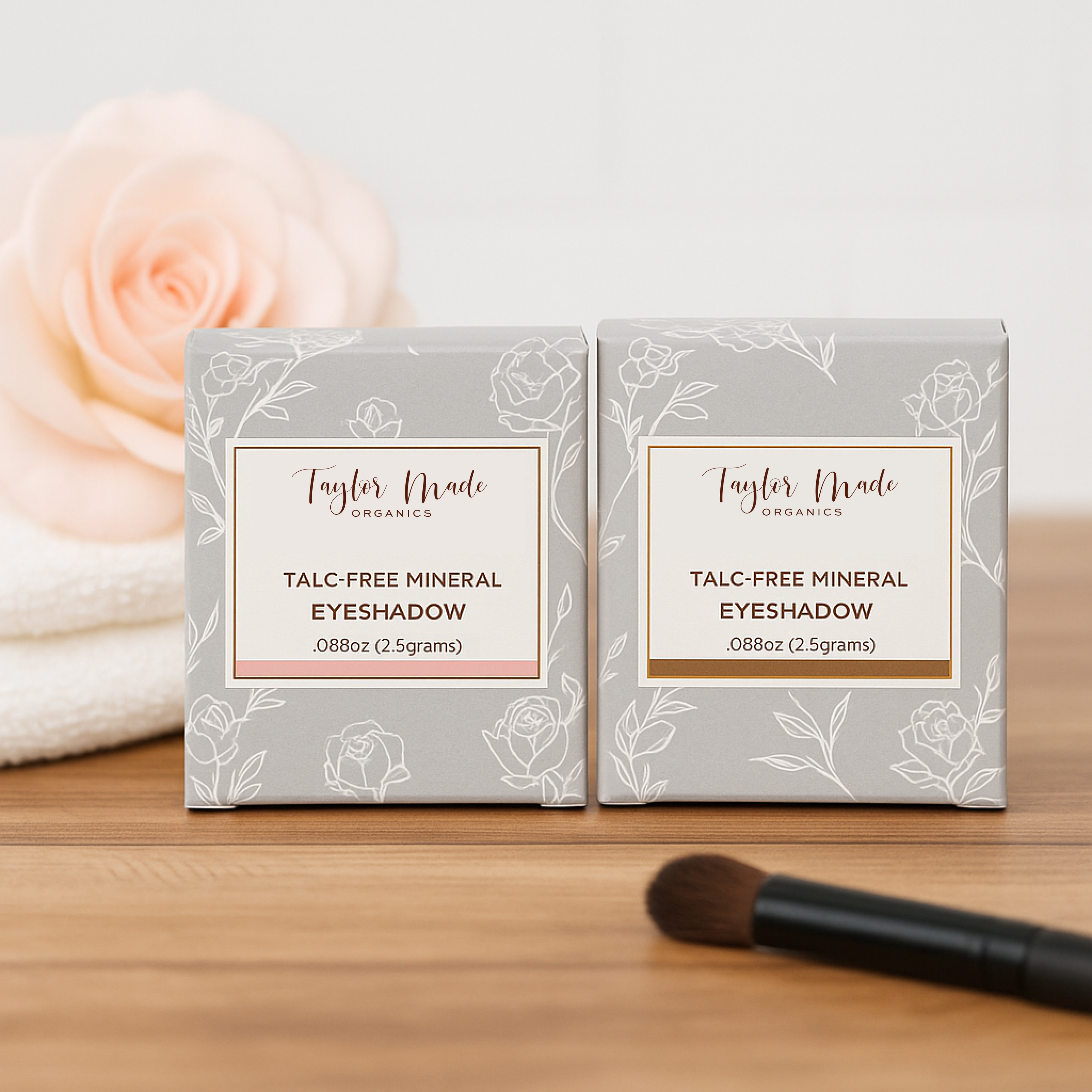 Taylor Made Organics Mineral Eyeshadow Single | Espresso Shimmer