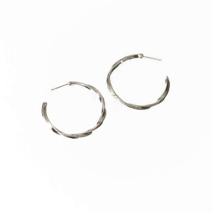 Handmade Silver Forte Earrings