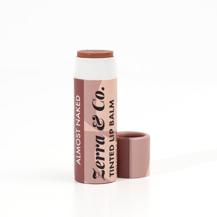 Tinted Lip Balm | Vegan Sheer Jumbo Zero Waste Lip Balm: Almost Naked