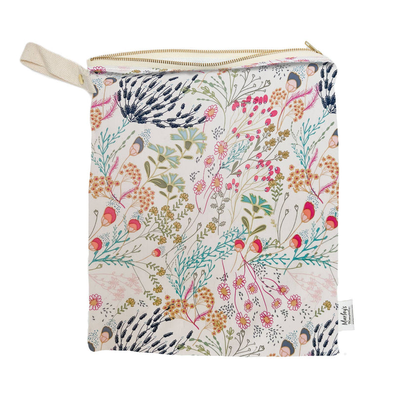 Marley's Monsters Wet Bag: Ivory Floral