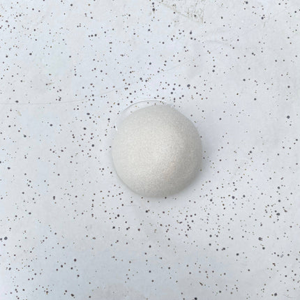 Natural Konjac Facial Sponge | White