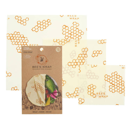 Bees Wax, Food Wrap, 3 Assorted