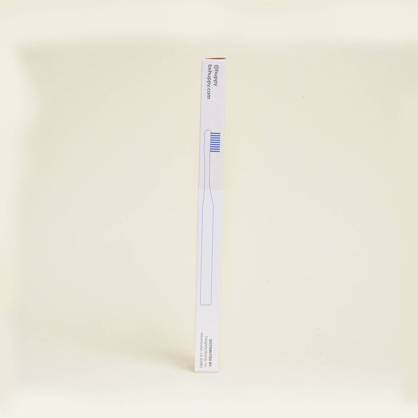 Huppy Compostable Bamboo Toothbrush - Soft Bristles
