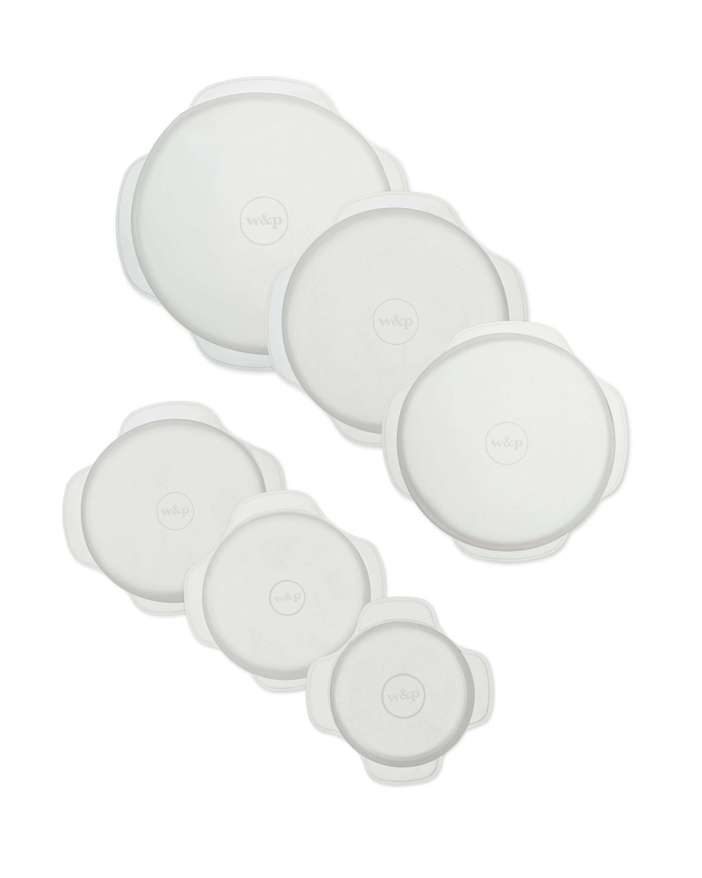 W&P Reusable  Silicone Stretch Lids - Set of 6