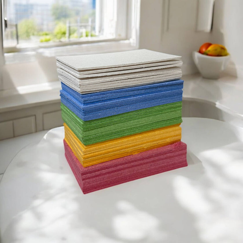 Compostable Cellulose Sponge : Set of 3