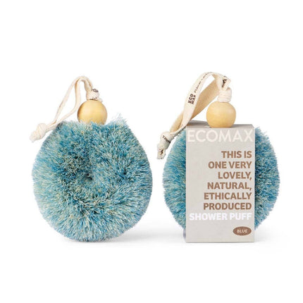 Ethical Global Handmade Spa Shower Puff Body Brushes: Blue