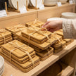 Bamboo Dining Plate Set | 5 pieces
