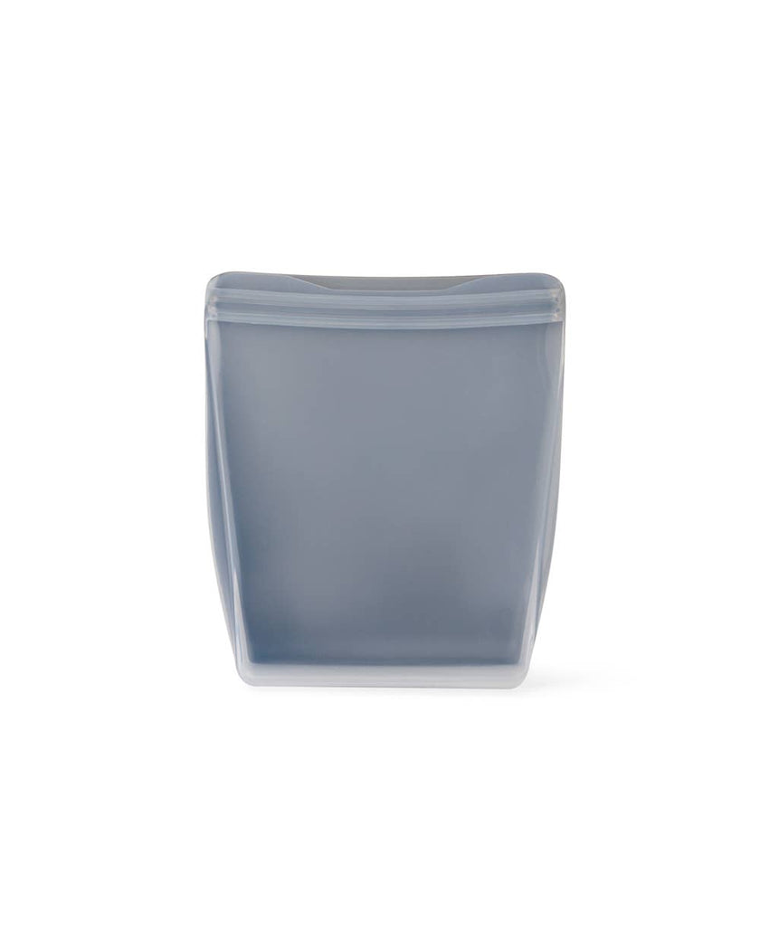 W&P Reusable Silicone Bags - Stand Up : Slate / 50 oz