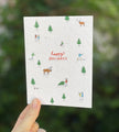 Holiday Scene Plantable Wildflower Seed Card