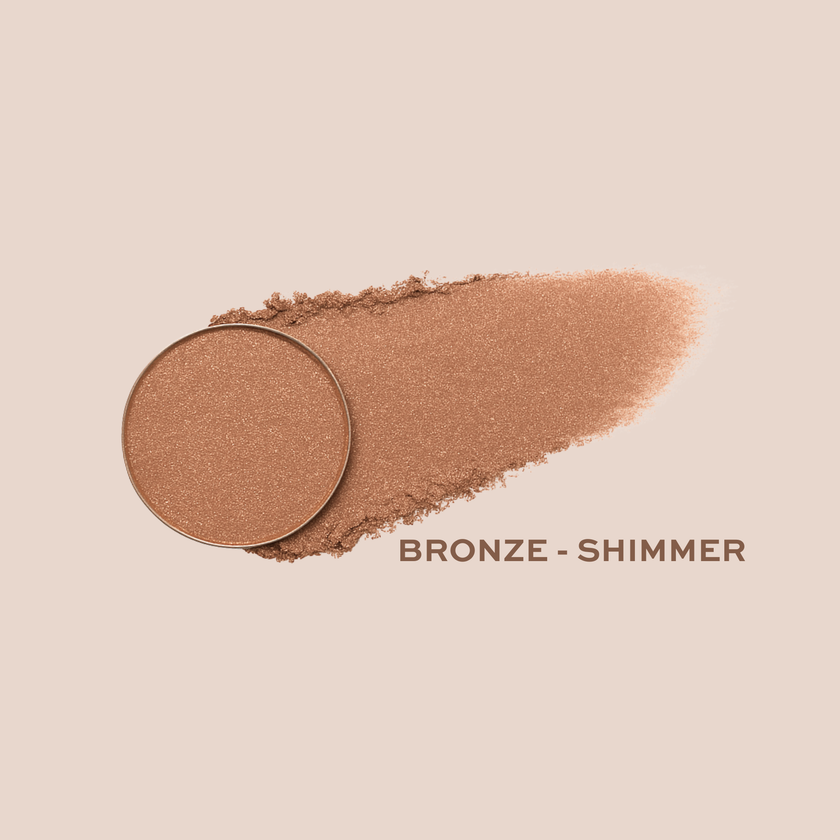 Taylor Made Organics Mineral Eyeshadow Single | Bronze