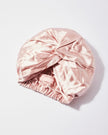 Silk Sleep Bonnet: Pink