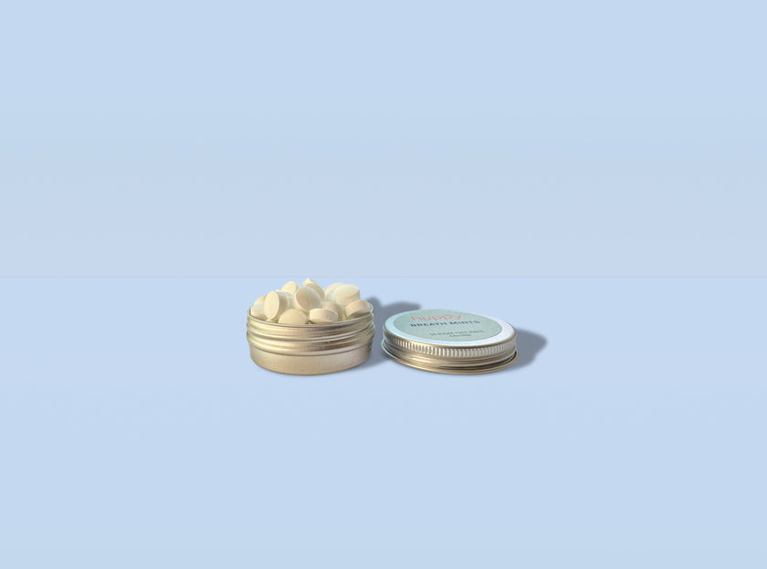 Huppy Breath Mints Tin