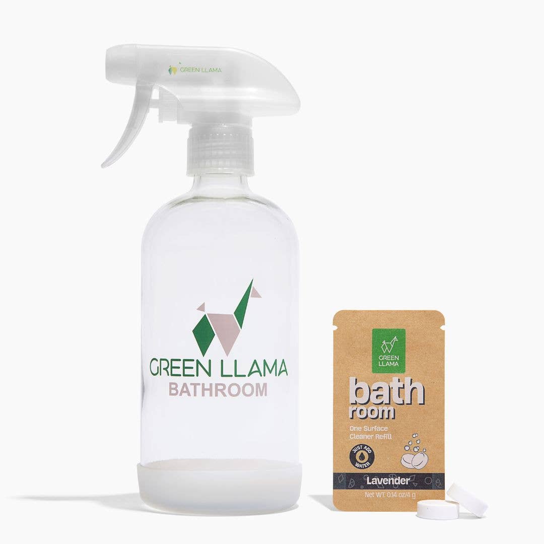 Refillable Bathroom Cleaning Kit