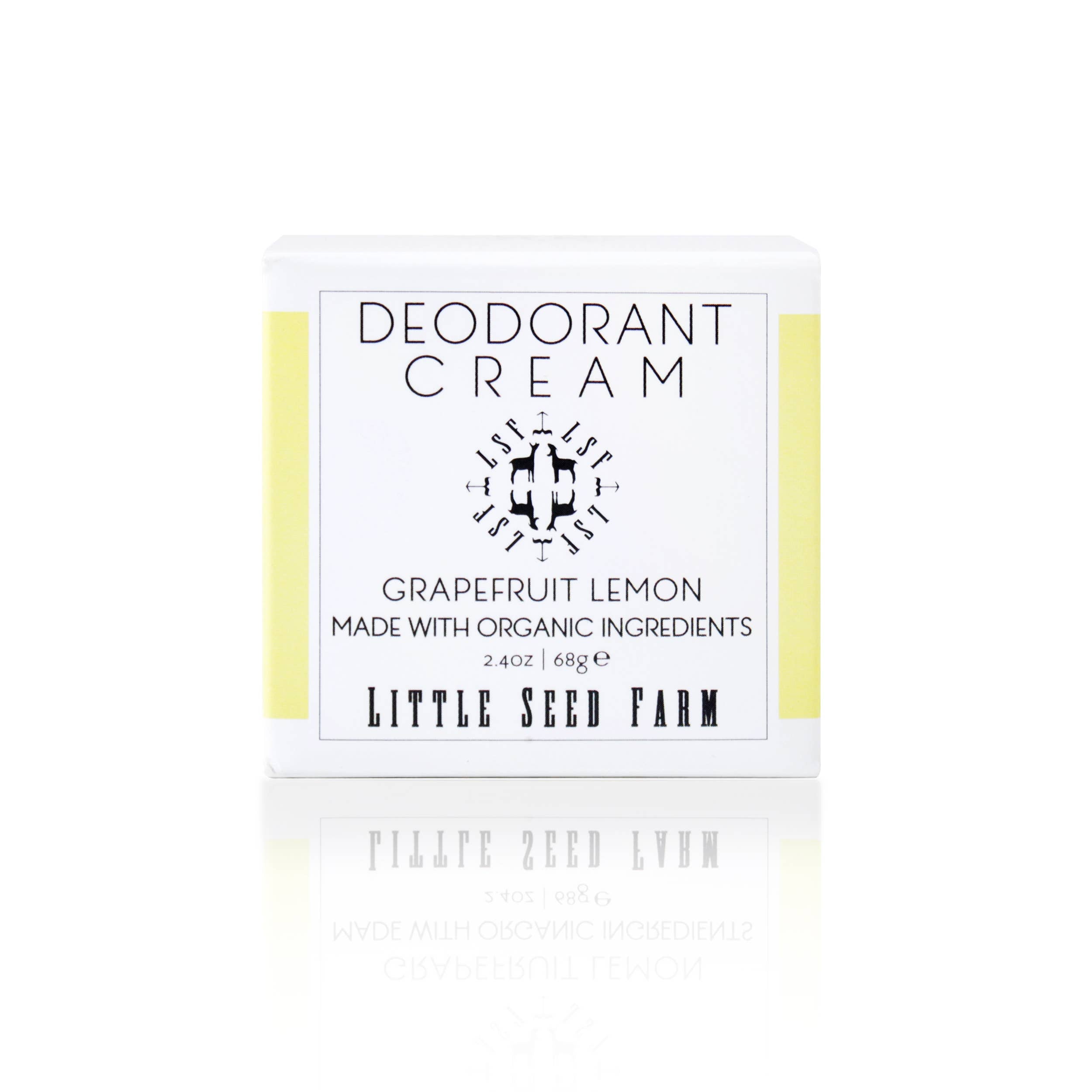 Grapefruit Lemon Deodorant Cream