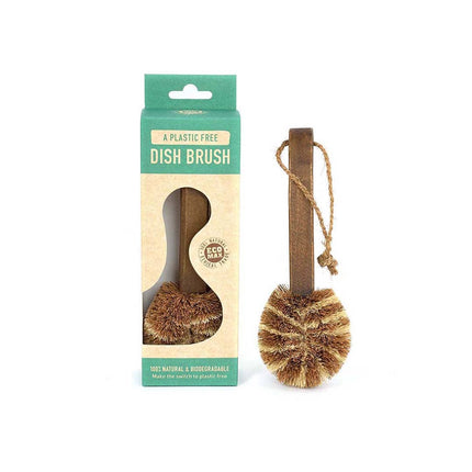 Premium Boxed Dish Brush - 100% Natural, Handmade