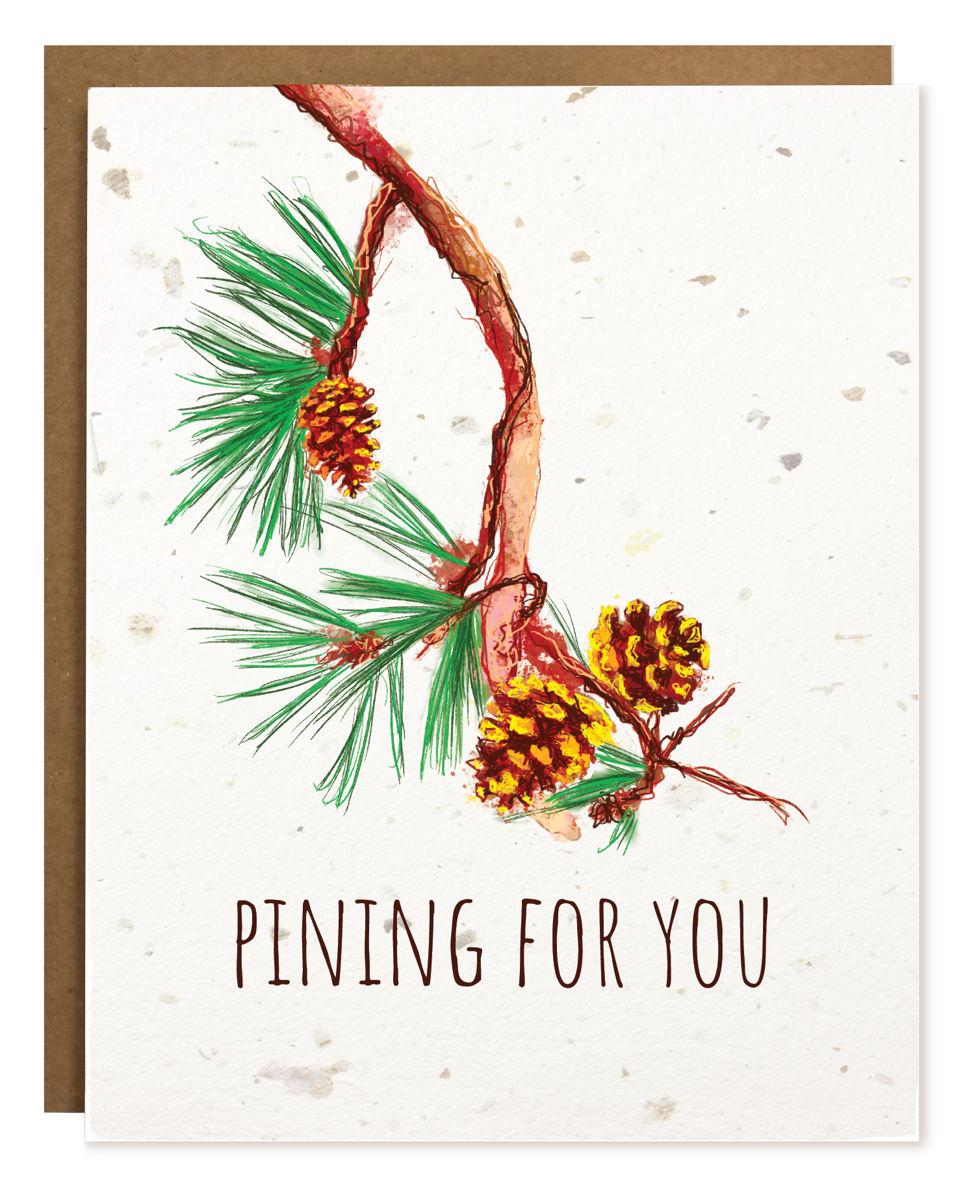 Seed Card, PINING FOR YOU CHRISTMAS