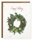 Seed Card, Christmas Wreath TOKA