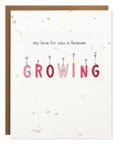 TOKA | Forever Growing | Plantable Card