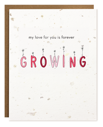 TOKA | Forever Growing | Plantable Card