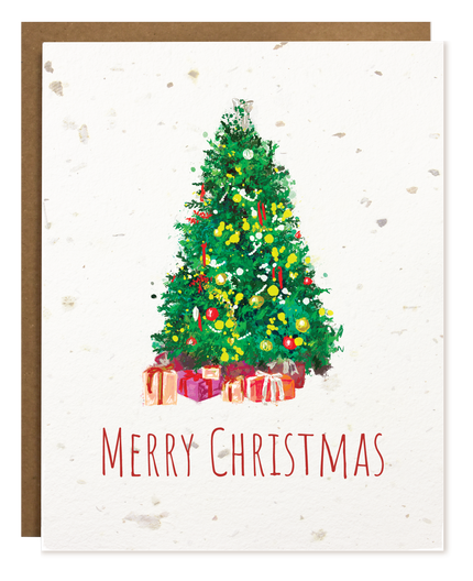 Seed Card, MERRY CHRISTMAS TREE