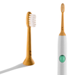 Bamboo electric toothbrush head