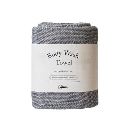 Nawrap Body Wash Towel, Natural Charcoal