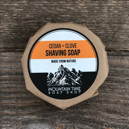 Shave Soap, Cinnamon & Sage